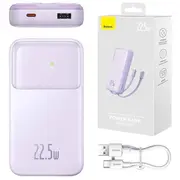 Baseus Comet Powerbank Ārējas uzlādes baterija Usb / Usb-C 10 000Mah 22.5W Ppmd020005