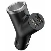 Baseus Y Type Charger Auto Lādētājs 3.4A Ccall-Yx01