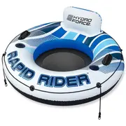 Bestway Peldriņķis ar atzveltni 135Cm, Rapid Rider zils 6941607371138