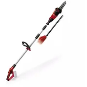 Bezvadu multifunkcionālais instruments Ge-Hc 18 Li T-Solo, Einhell 3410800, 90 rotējoša galva, teleskopiskais rokturis 880-1820 mm 3410800