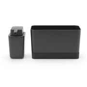 Brabantia virtuves piederumu organizators  ziepju dozators, Dark Grey 302602