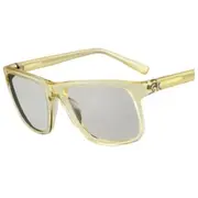 Calvin Klein Saulesbrilles Vīriešiem 4195S/57 Pale Yellow 750779046814