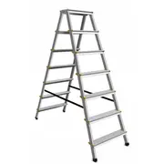 Divpusējās mājsaimniecības kāpnes 2X7 pakāpieni 150Kg Aw23030 Awtools