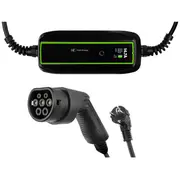 Elektrisko auto lādētājs Ev16, Gc Ev Powercable, 3.6Kw, Schuko, Type 2, 10/16 A, 6.5M Ev16 Green Cell