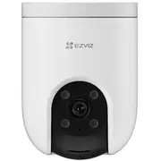 Ezviz H8C Pro Cs-H8C-Pro-4K Āra 8Mp 4K Pan  Tilt 360 Wi-Fi Kamera Microsd / Krāsu Nakts Redze Aktīva Aizsardzība Balts