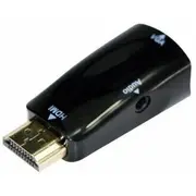 Gembird  Adapteris no Vga uz Hdmi 3.5Mm jack / Full Hd A-Hdmi-Vga-02