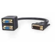 Gembird Adapter Dvi-I Male to 2X Vga Female A-Dvi-2Vga-01