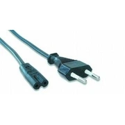 Gembird Eu 2Pin 1.8M Black Pc-184/2