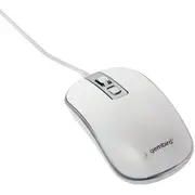 Gembird Mus-4B-06-Ws Optiskā vadu pele / balta
