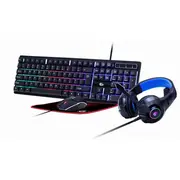 Gembird Phantom Backlight Spēļu Komplekts 4In1 Ggs-Umgl4-01