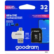 Goodram Microsd 32Gb All in one class 10 Uhs I  Card reader M1A4-0320R12