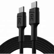 Green Cell Gc Powerstream Usb Type-C Male - Fast Charging 2M Black Kabgc29