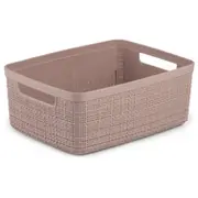 Groziņš Jute S 5L 27X20X11Cm rozā 0801904204