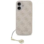 Guess 4G Charm Case Aizsargapvalks priekš Apple iPhone 17 Guhmp17Sgf4Gcp