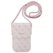 Guess Pu 4G Metal Logo Script Viedtālruņa soma ar regulējamu siksnu Guowbp4Snsp