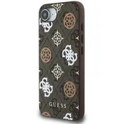 Guess Pu 4G Peony Magsafe Case Aizsargapvalks priekš Apple iPhone 16E Guhmpse4P4Pwpw