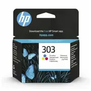 Hp 303 T6N01Ae Oriģinālais Tintes Kārtridžs Trīs krāsas T6N01Ae301
