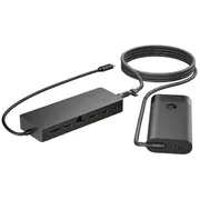Hp Universal Usb-C Hub Dokstacija / Hdmi Displayport 2 x Usb Rj-45 Pd 65W 9H0H9AaAbb