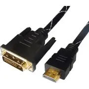 Kabelis Brackton Hdmi - Dvi 4K 1M Dhd-Bkr-0100.Bs