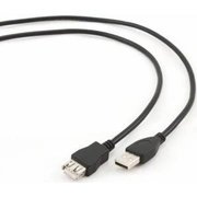 Kabelis Gembird Usb Male - Female 1.8M Black Ccp-Usb2-Amaf-6