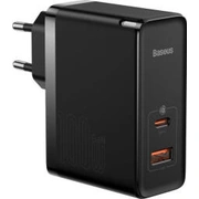 Lādētājs Baseus Gan5 Pro 1X Usb-A Usb-C Black Ccgp090201