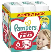 Pampers Pants autiņbiksītes, 6. izmērs, 15Kg, 132 gab. 81748893