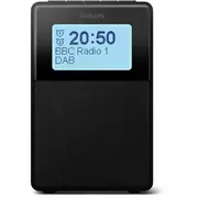 Philips radio pulkstenis, melns Tar5100/10