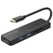 Promate Linkhub-C Usb-C to Hdmi 4K / 2X Usb 3.0 Sd Hublinkhubc