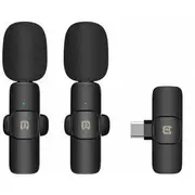 Puluz Pu3151B 2 x Mic Bezvadu mikrofoni