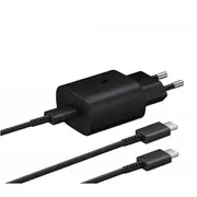 Samsung Ep-T4510 45W Gan Usb-C ātrs lādētājs ar vadu 1.8M Typec - Black Ep-T4510Xbegeu