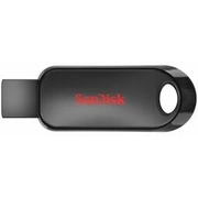 Sandisk Cruzer Snap 128Gb Black Sdcz62-128G-G35