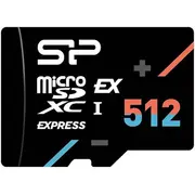 Silicon Power Hypera Express microSDXC Atmiņas karte 512Gb Sp512Gbstei31V10