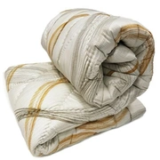 Stepēta vilnas sega Premium Soft beige 150X210 cm