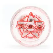 Yoyofactory Yo-Yo Spinstrar iesācējiem/ar iemaņām, tumsā spīd, sarkans Yo 618