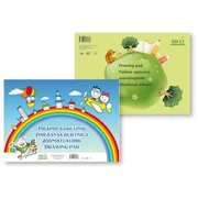Zīmēšanas albums Smlt A4, 80 g/m2, 20 loksnes 100-06860