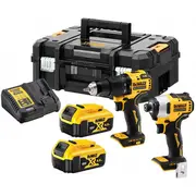 2 instrumentu komplekts 18V, Dcd709 un Dcf809 Dck2062M2T-Qw Dewalt