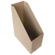 Arhīva bokss Smlt no brūna gofrēta kartona, 330X250X120 mm 200-03679
