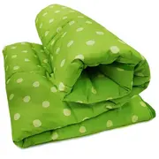 Bērnu stepēta vilnas sega All Seasons kids green 100X140 cm