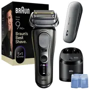 Braun bārdas skuveklis 9 Pro, pelēks 9675Cc