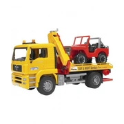 Bruder Evakuators Man Tga ar platformu un apvidus auto 02750 4001702027506