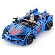 Cada C51052W R/C Sacīkšu Rotaļu Mašīna Saliekamais Konstruktoru Komplekts 585 daļas Zkl.c51052W