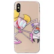 Cartoon Network Dexter Aizmugurējais Silikona Apvalks Priekš Samsung J415 Galaxy J4 Plus 2018 with Dee Ca-Bc-Sa-J415-Dd