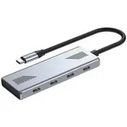 Centrālmezgls Gembird 4-Port Type-C hub 4X Usb type-C 3.2 Gen 2 Uhb-Cm-U310-C4-01