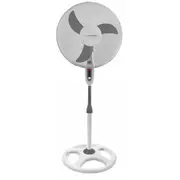 Esperanza Ehf002We, 16  standing fan, White and Gray Ehf002We