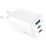 Forever Tc-08-65Acc Mobilo telefonu lādētājs 2Xtype C  Usb 65W