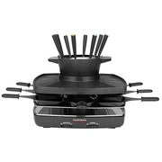 Gastroback 42567 Raclette Fondue Set Family and Friends
