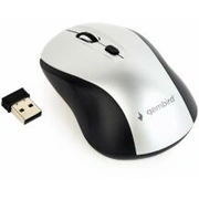 Gembird Musw-4B-02-Bs Wireless Black/Silver
