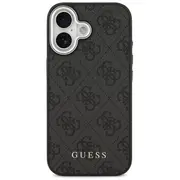 Guess 4G Magsafe Case Aizsargapvalks priekš Apple iPhone 17 Guhmp17Sp4Gssmck
