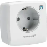 Homematic Hmip-Ps-2 Ip slēdzama kontaktligzda gudrs spraudnis 230 V Ac 13 A maks. slodze 2990 W Rf 868 Mhz diapazons 400 m Ip20 balts 157338A0