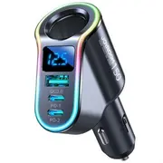 Joyroom Jr-Cl21 4In1 Auto Lādētājs / Bluetooth Fm raidītājs